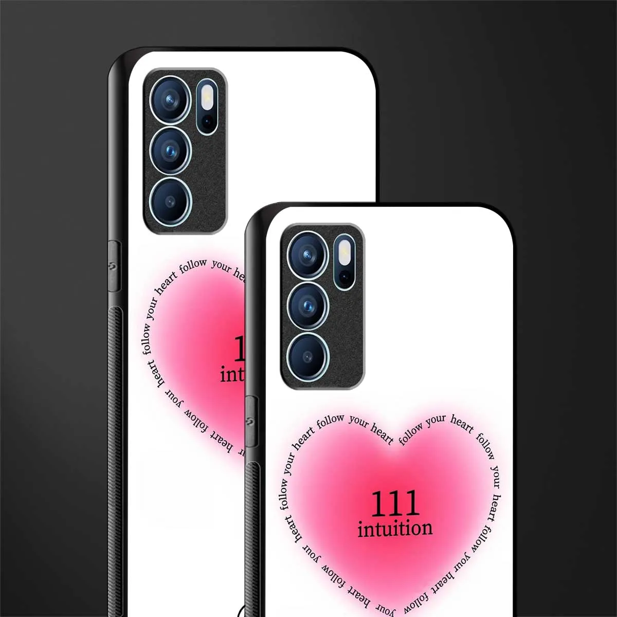 111 Intuition Phone Case for OPPO Reno6 5G | Glass Case