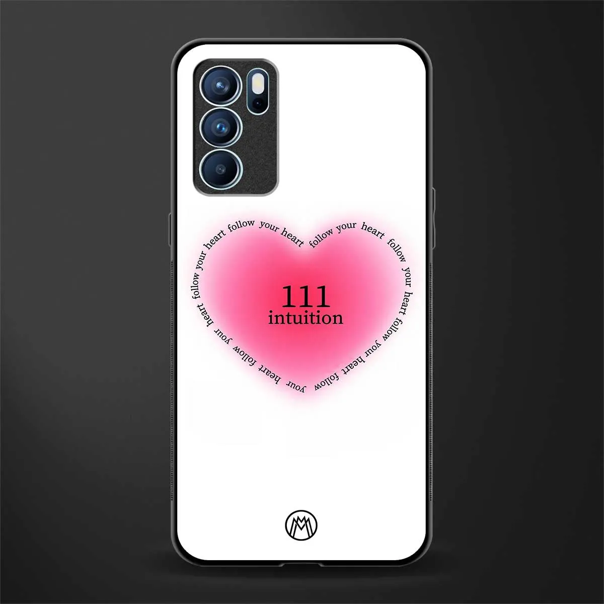 111 Intuition Phone Case for OPPO Reno6 5G | Glass Case