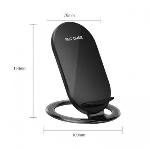 15W Fast Wireless Charger Stand Detachable Charging Pad