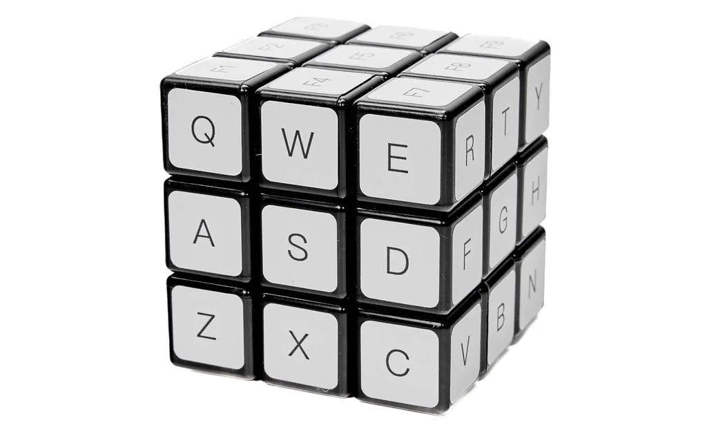 3x3 Keyboard Cube