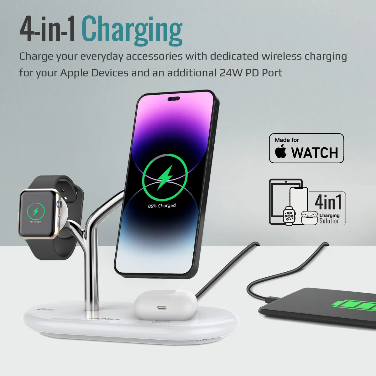 54W High Speed MagSafe Charging Station