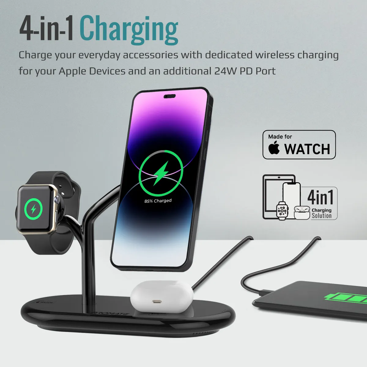 54W High Speed MagSafe Charging Station