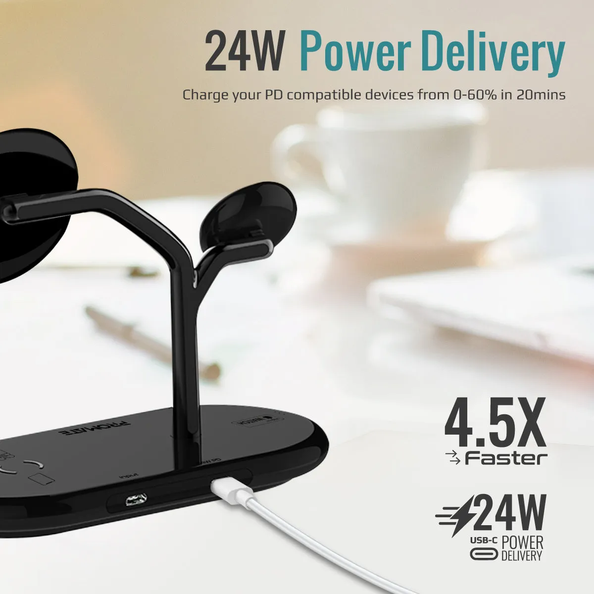 54W High Speed MagSafe Charging Station