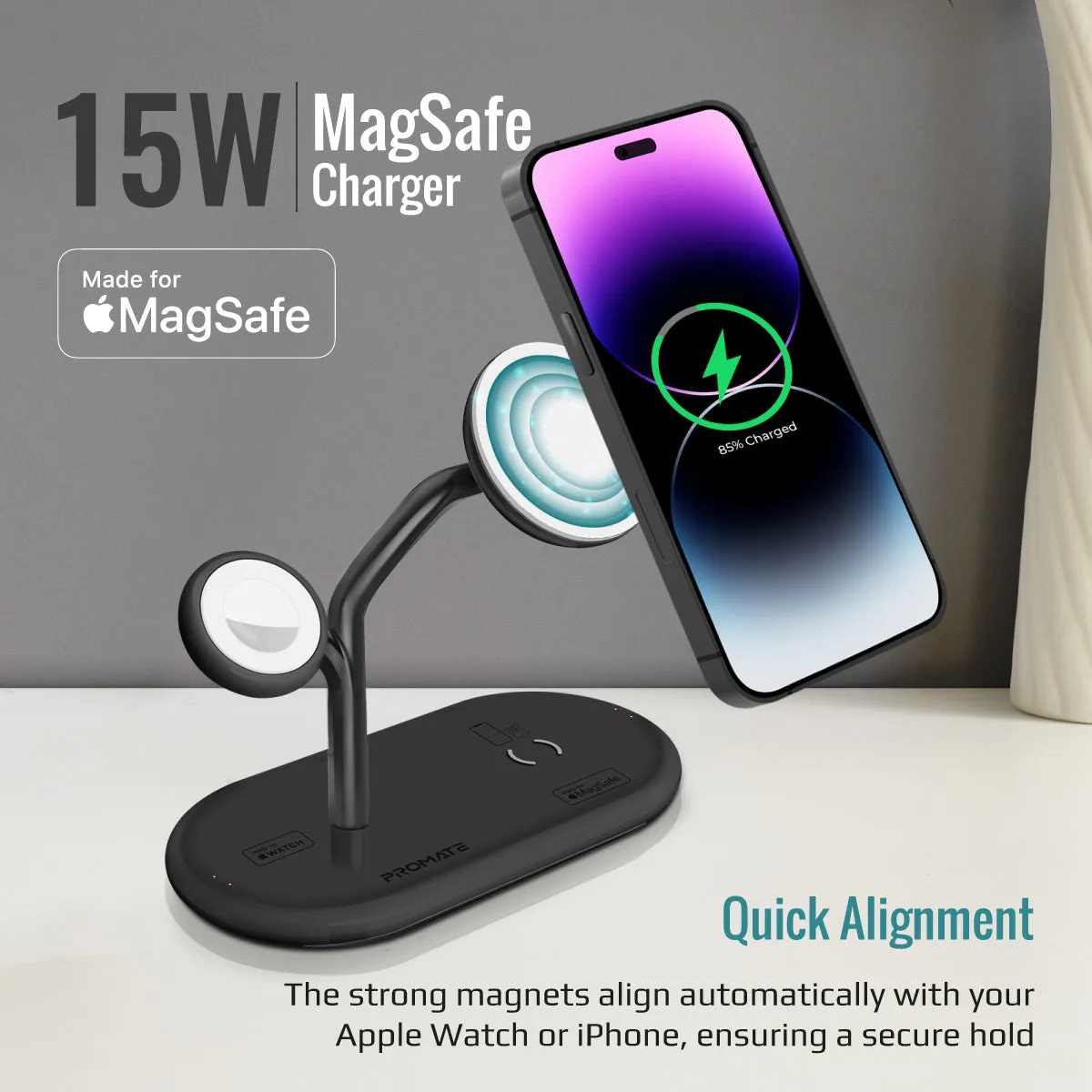 54W High Speed MagSafe Charging Station