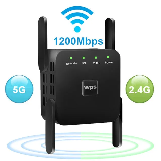 5Ghz Wireless WiFi Repeater 1200Mbps