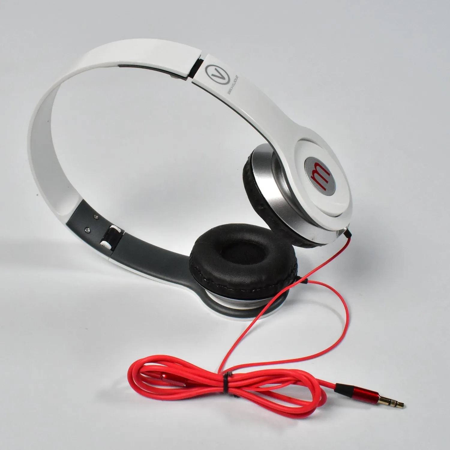 6391 DJ Style High-Performance Stereo Headphones, Stereo Sports Hands-Free Headset with Microphone