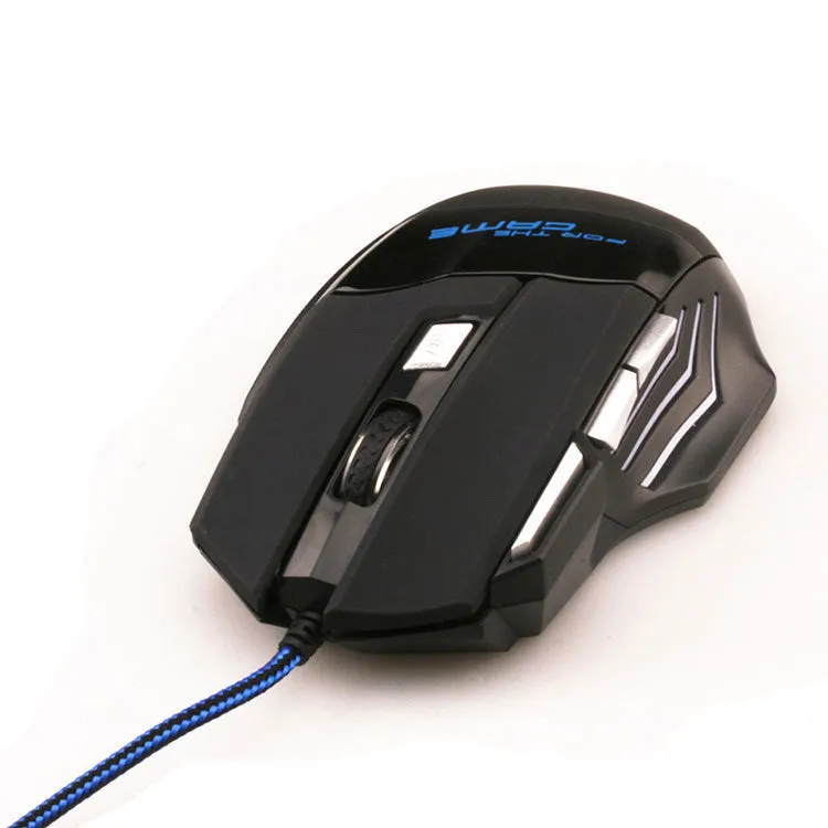 7-button Colorful Glowing High Performance USB Optical Gaming Mouse