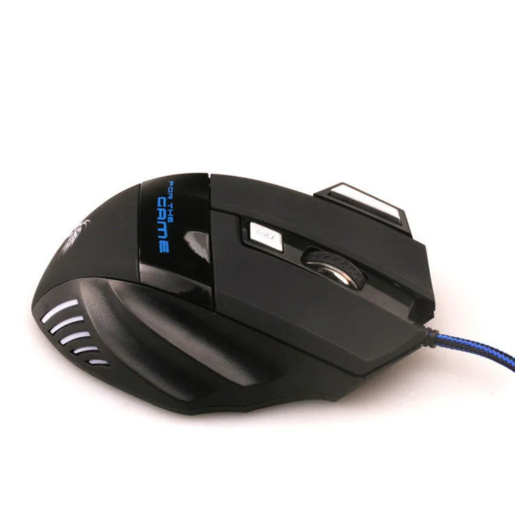 7-button Colorful Glowing High Performance USB Optical Gaming Mouse