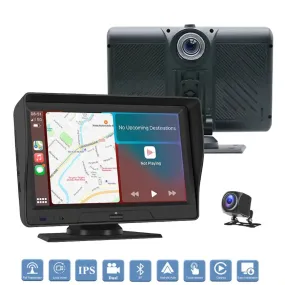 7 Inch 2-Way DVR Camera Screen With Apple Carplay & Android Auto