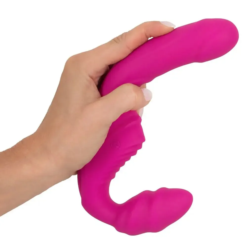 8.7-inch Vibrating Strapless Strapon 2 with Remote Control