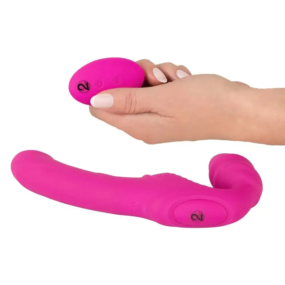 8.7-inch Vibrating Strapless Strapon 2 with Remote Control