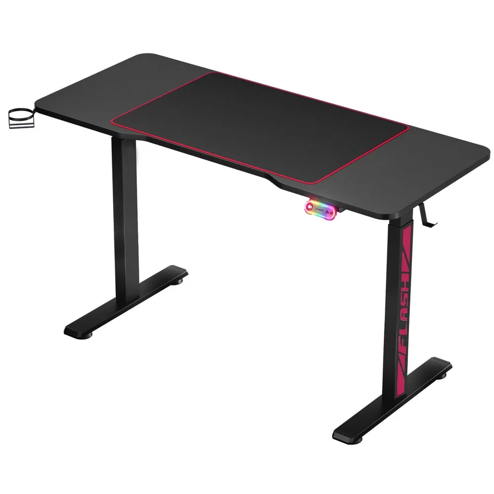 Artiss Gaming Desks Standing Desk Motorised 140cm Black