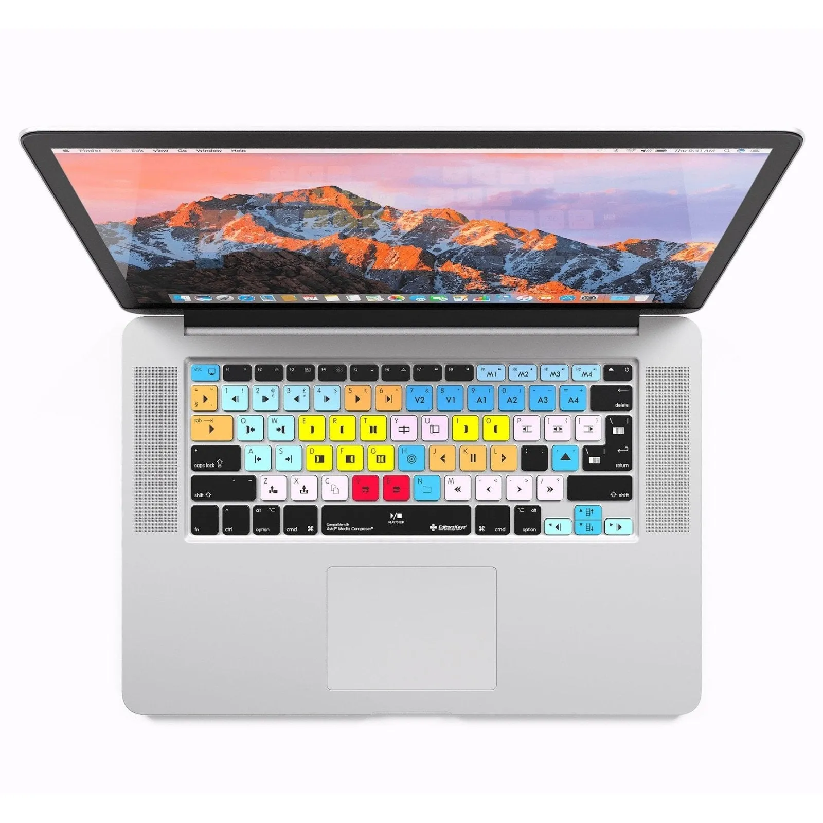 Avid Media Composer Keyboard Covers for MacBook and iMac