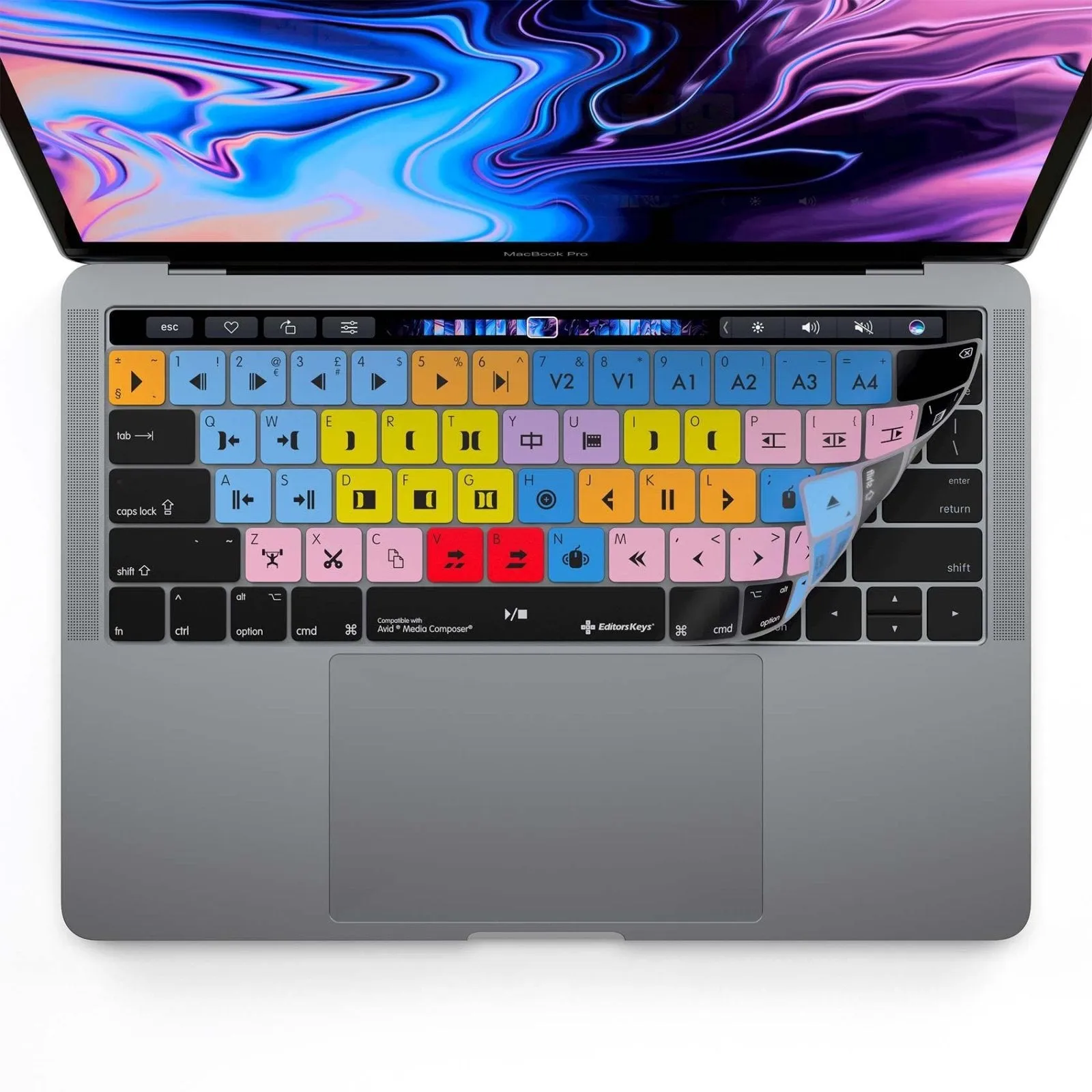 Avid Media Composer Keyboard Covers for MacBook and iMac