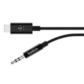 Belkin RockStar 3.5mm Audio Cable with USB-C Connector (0.9m)