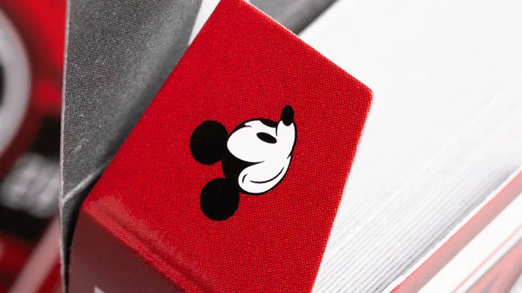 Bicycle Disney Classic Mickey Mouse (Red)  by US Playing Card Co.