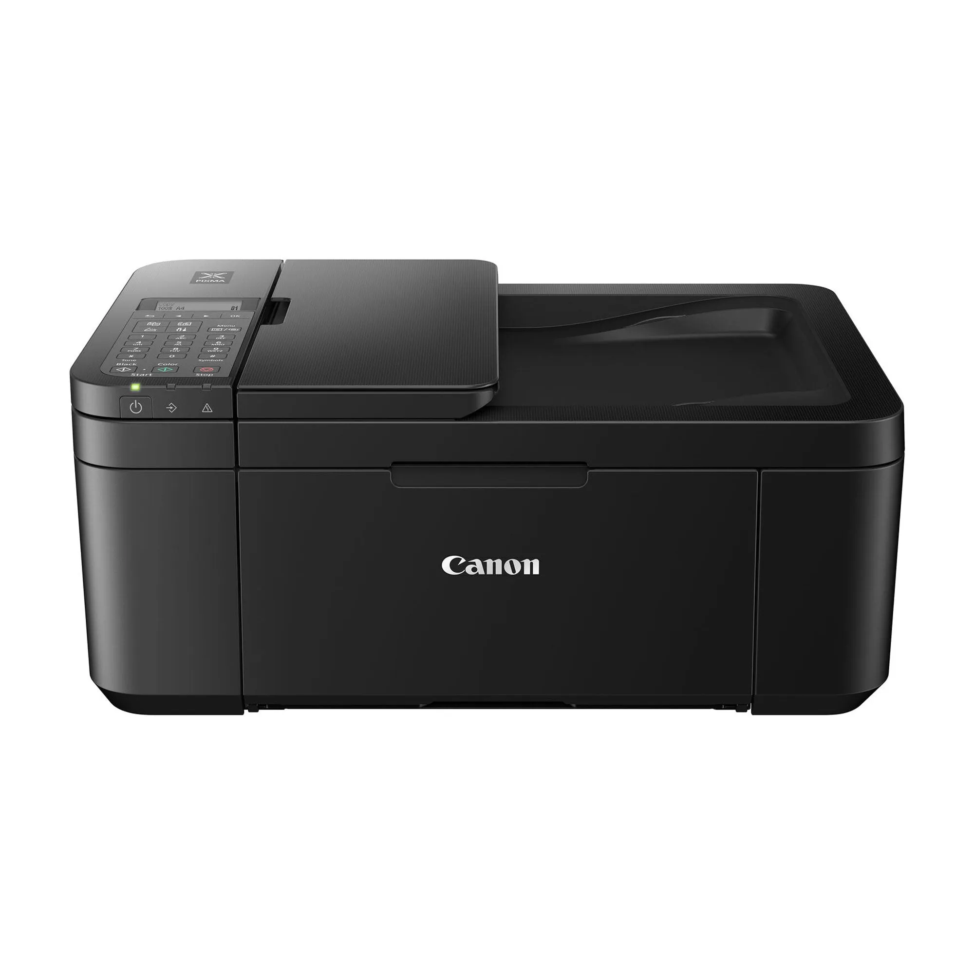 Canon PIXMA TR4720 Wireless All-in-One Printer (Black) with 10FT Angle USB 2.0 Certified 480MBPS Type A Male To B Male Cable, Beige