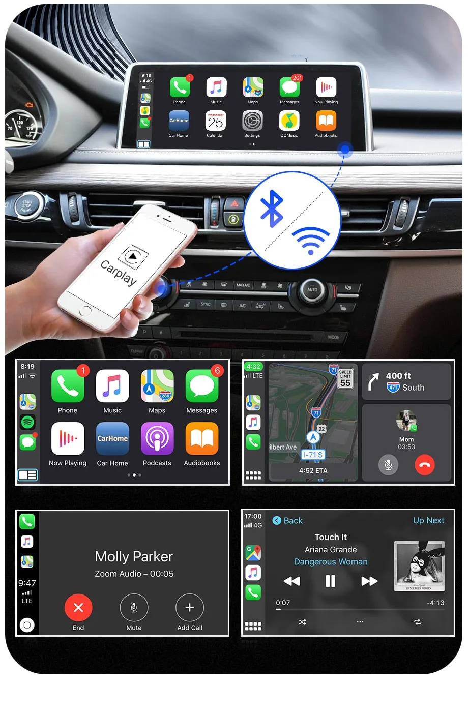 Carplay & Android auto For BMW