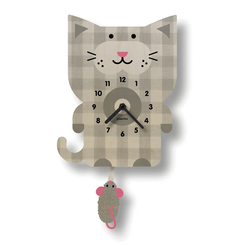 cat - pendulum clock