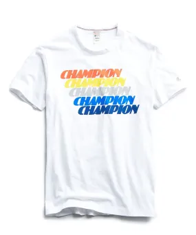 Champion Repeater Graphic Tee in White