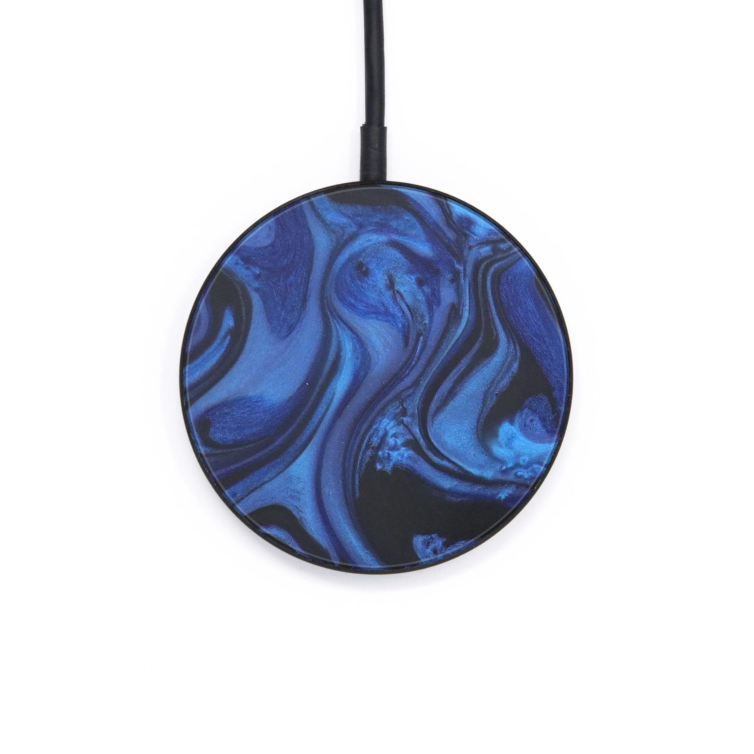 Circle ResinArt Wireless Charger - Erena (Dark Blue, 575836)