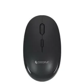 Coconut Glory Wireless & Bluetooth Mouse(Black)