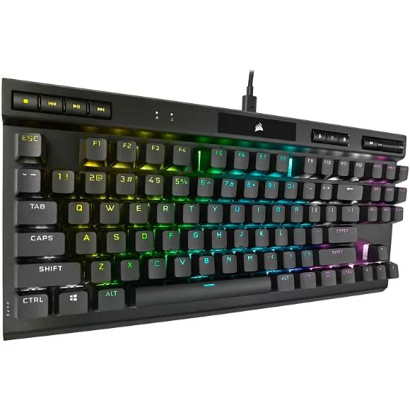 CORSAIR K70 RGB TKL – Champion Series Tenkeyless Mechanical Gaming Keyboard