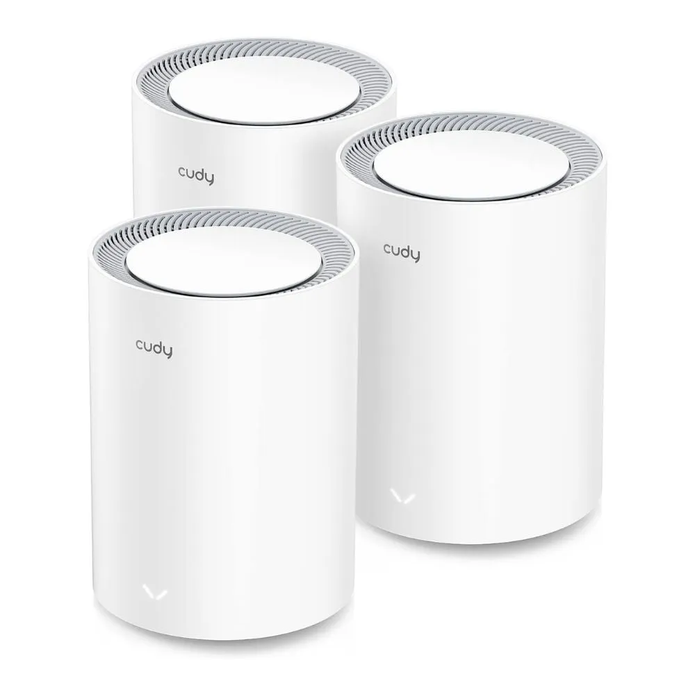 Cudy Whole Home Mesh WiFi System M1800 (3 Pack)