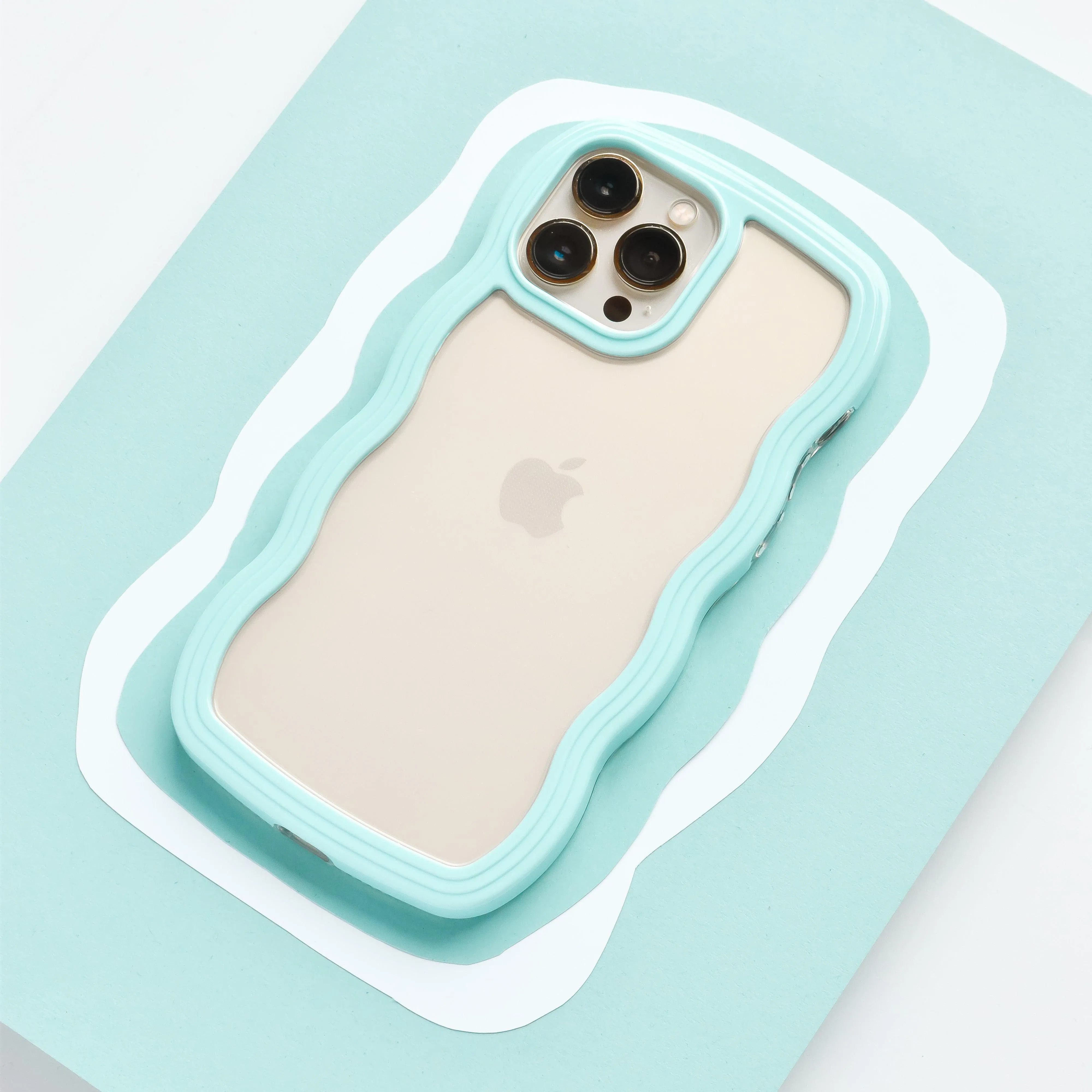 Curvy Phone Case - Blue