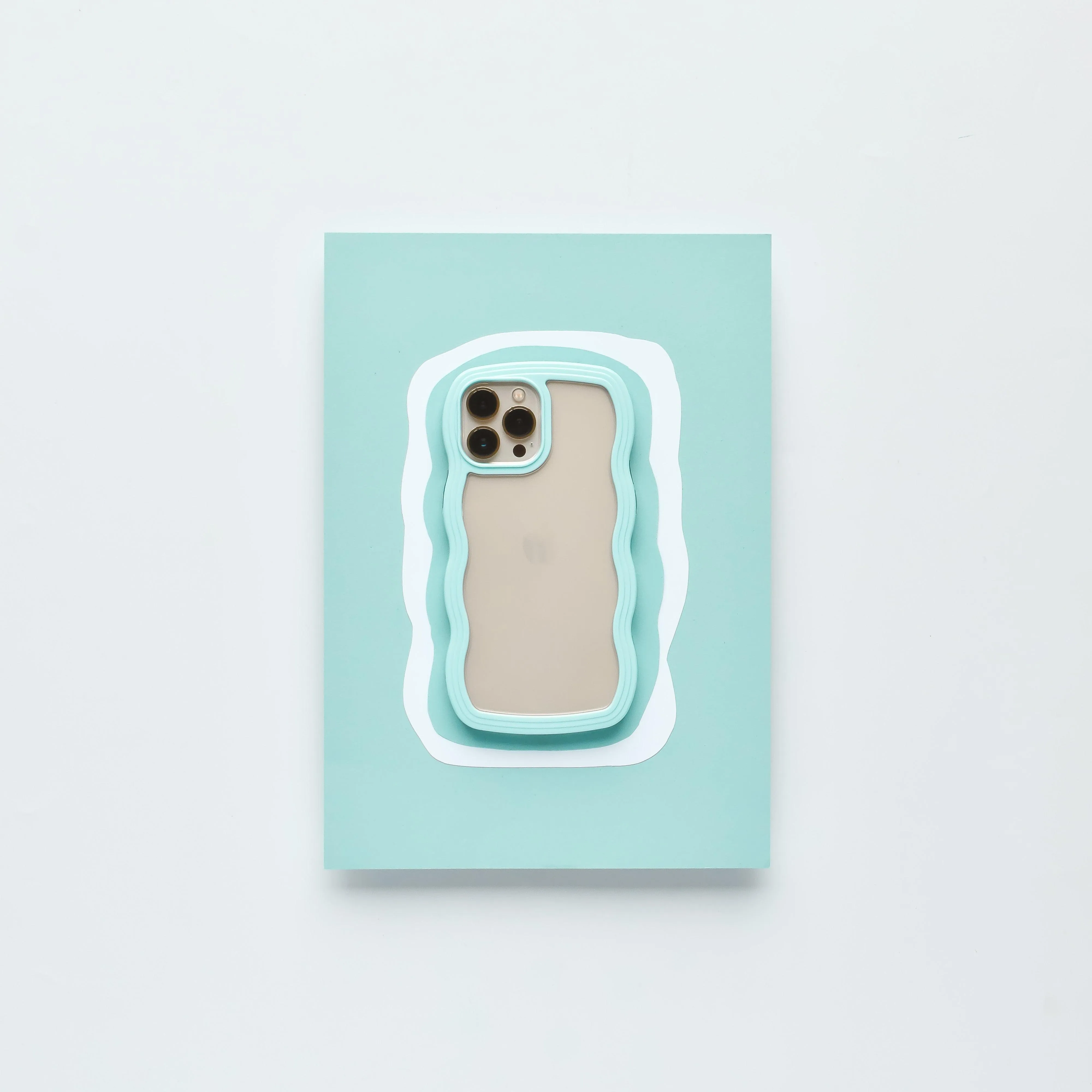 Curvy Phone Case - Blue