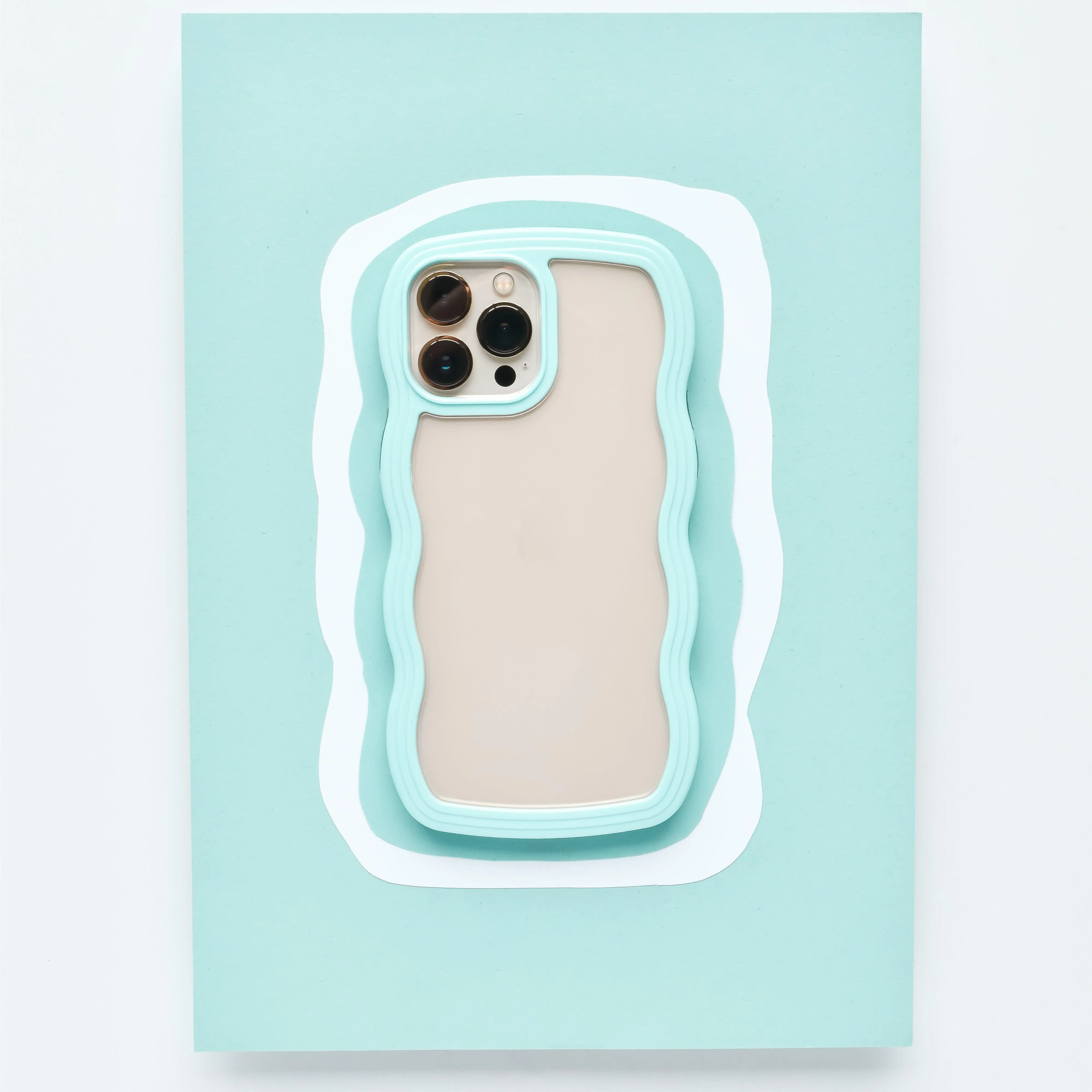 Curvy Phone Case - Blue