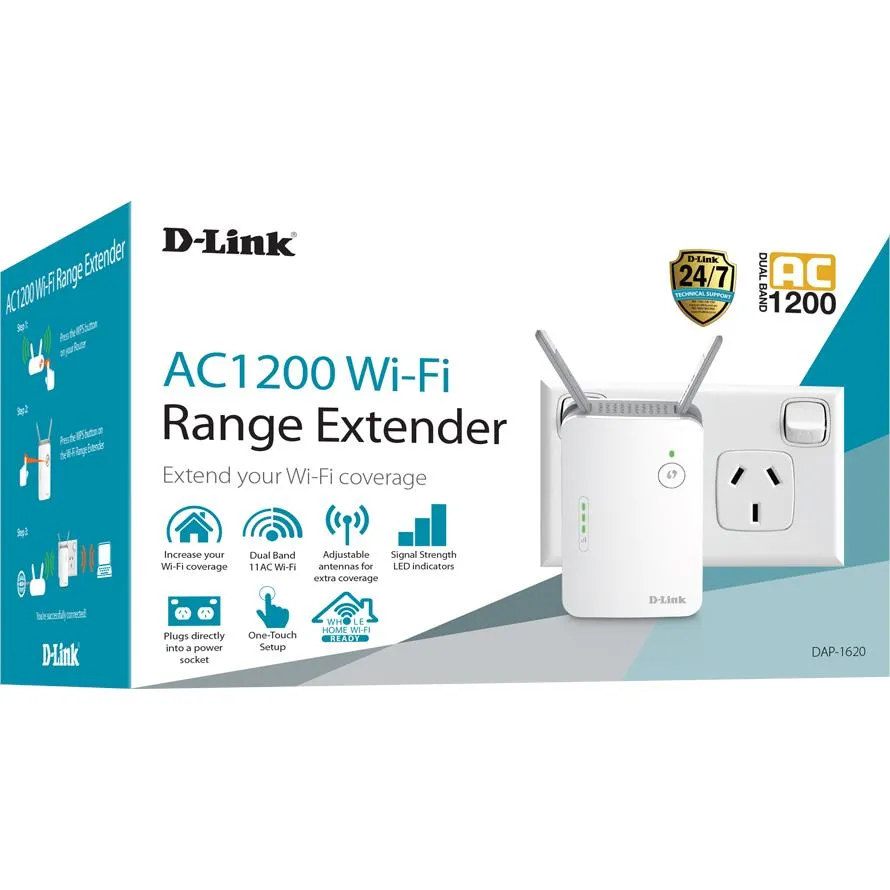 D-Link AC1200 Wi-Fi Range Extender