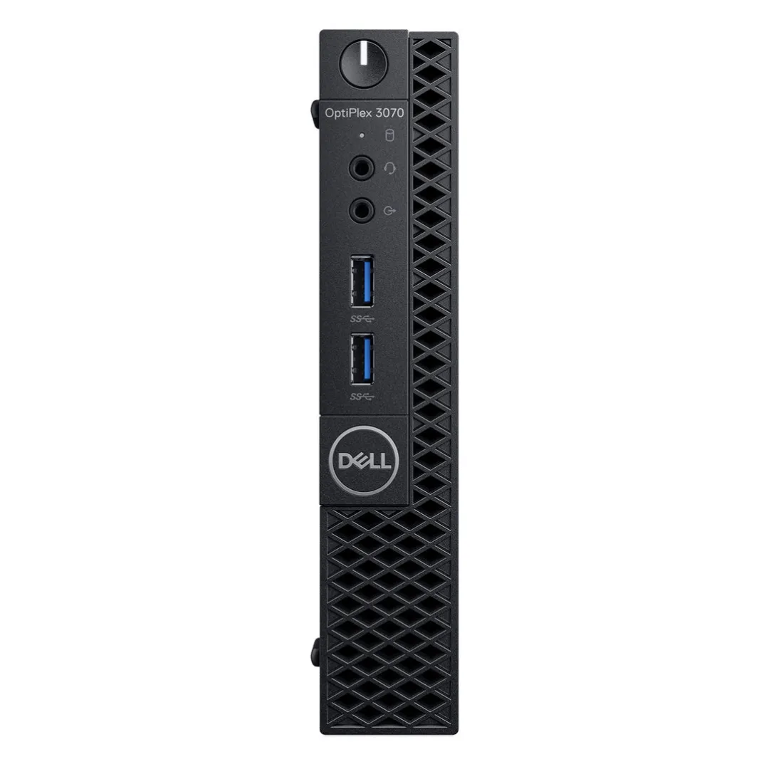 Dell OptiPlex 3070, Micro Desktop, Intel Core i7-9700T, 2.0GHz, 8GB RAM, 256GB SSD, Windows 10 Pro - Grade A Refurbished