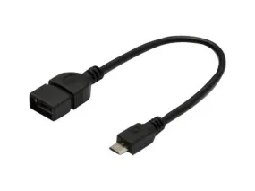 Digitus Usb Adapter - Micro Usb Type-B Male/Usb Type-A Female - 20 Cm