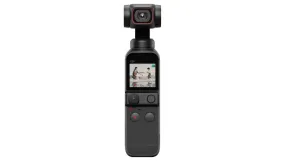 DJI Pocket 2 Single (Classic Black) - Handheld 3-Axis Gimbal Action Camera