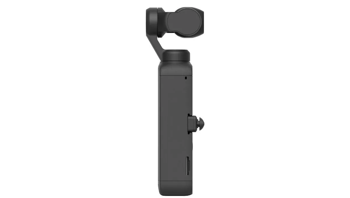 DJI Pocket 2 Single (Classic Black) - Handheld 3-Axis Gimbal Action Camera