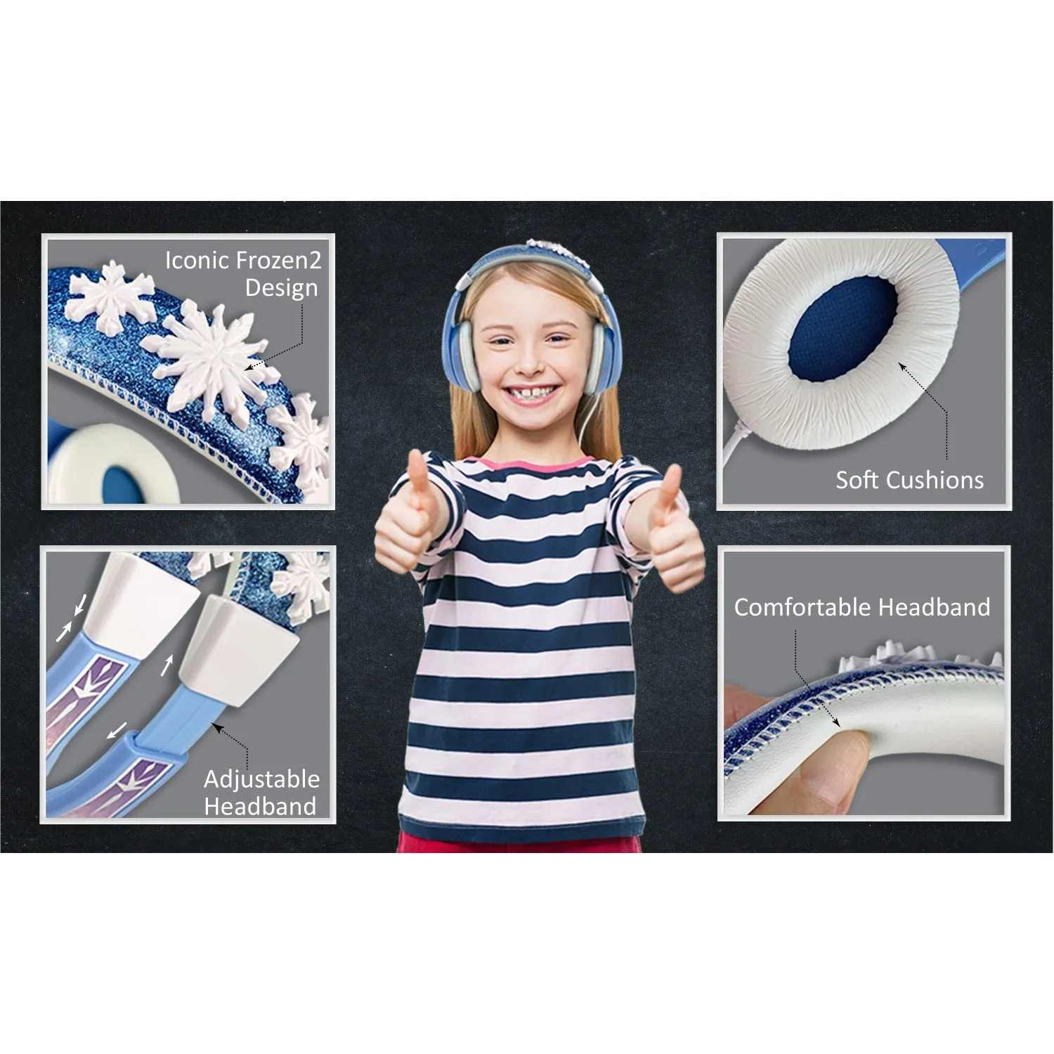 eKids Frozen II Youth Headphones