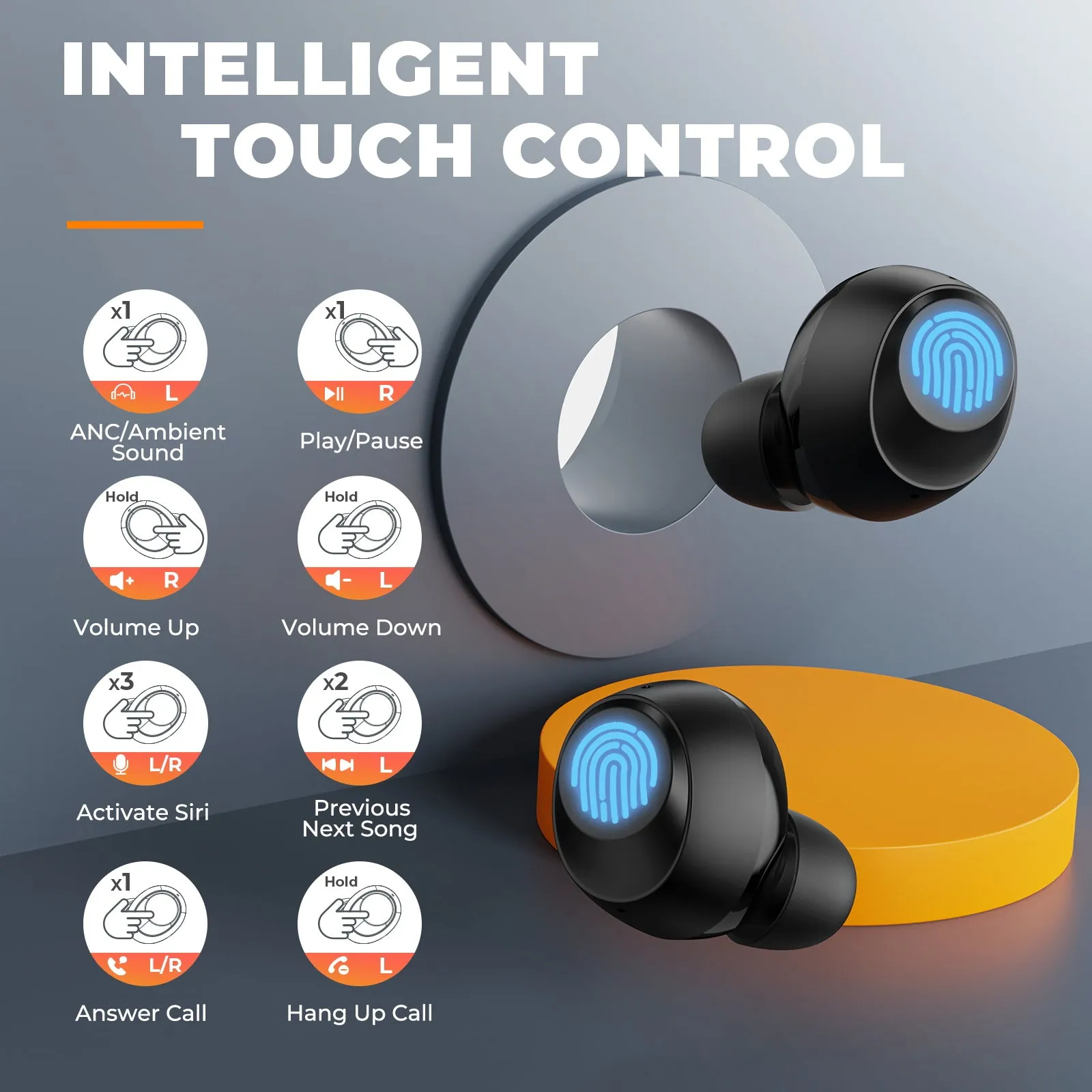 ENACFIRE A10 ANC Wireless Earbuds