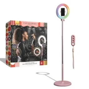 FAO Schwarz Social Star Selfie Light Stand-Features full-spectrum color changing