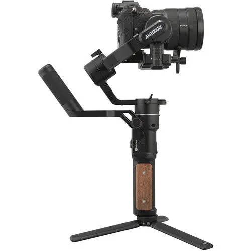 FeiyuTech AK2000S 3-Axis Handheld Motorized Gimbal Camera Stabilizer with 14-hours Runtime, Touchscreen Display, Supports Fast Charging