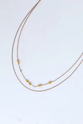 FINAL SALE - Victoria Gold Layered Necklace