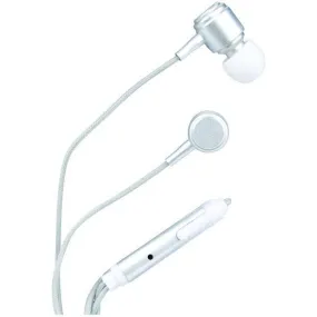 Fisher FEP600SIL Tune Sound Digital Stereo Earbuds with Microphone (Silver)