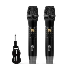 Gemini GMU-M200 Dual Wireless Handheld Microphone System