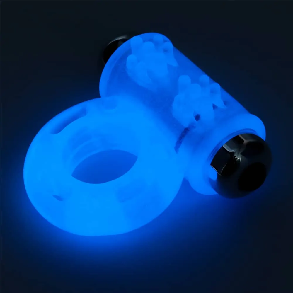 Glow in the Dark Vibrating Cock Ring