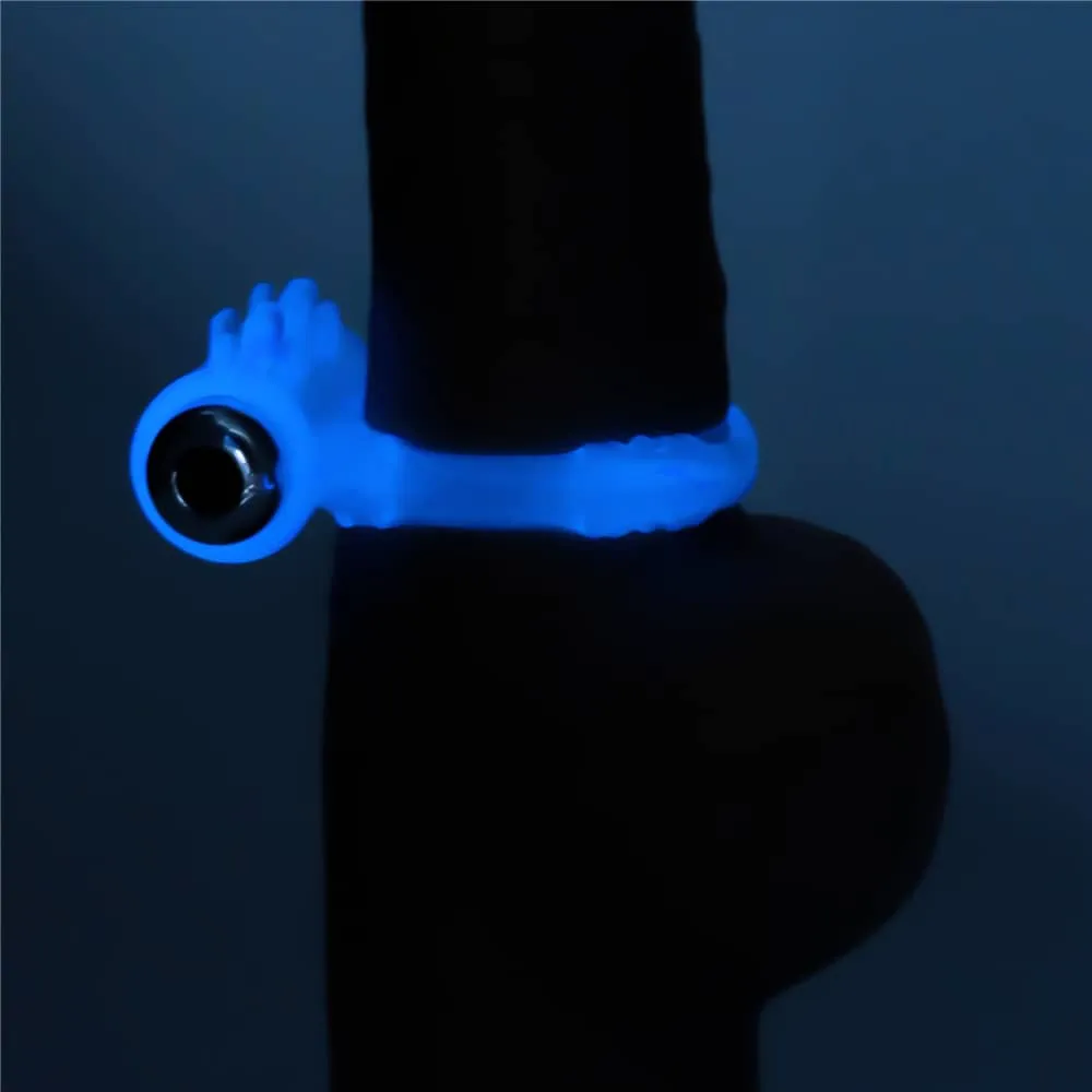 Glow in the Dark Vibrating Cock Ring