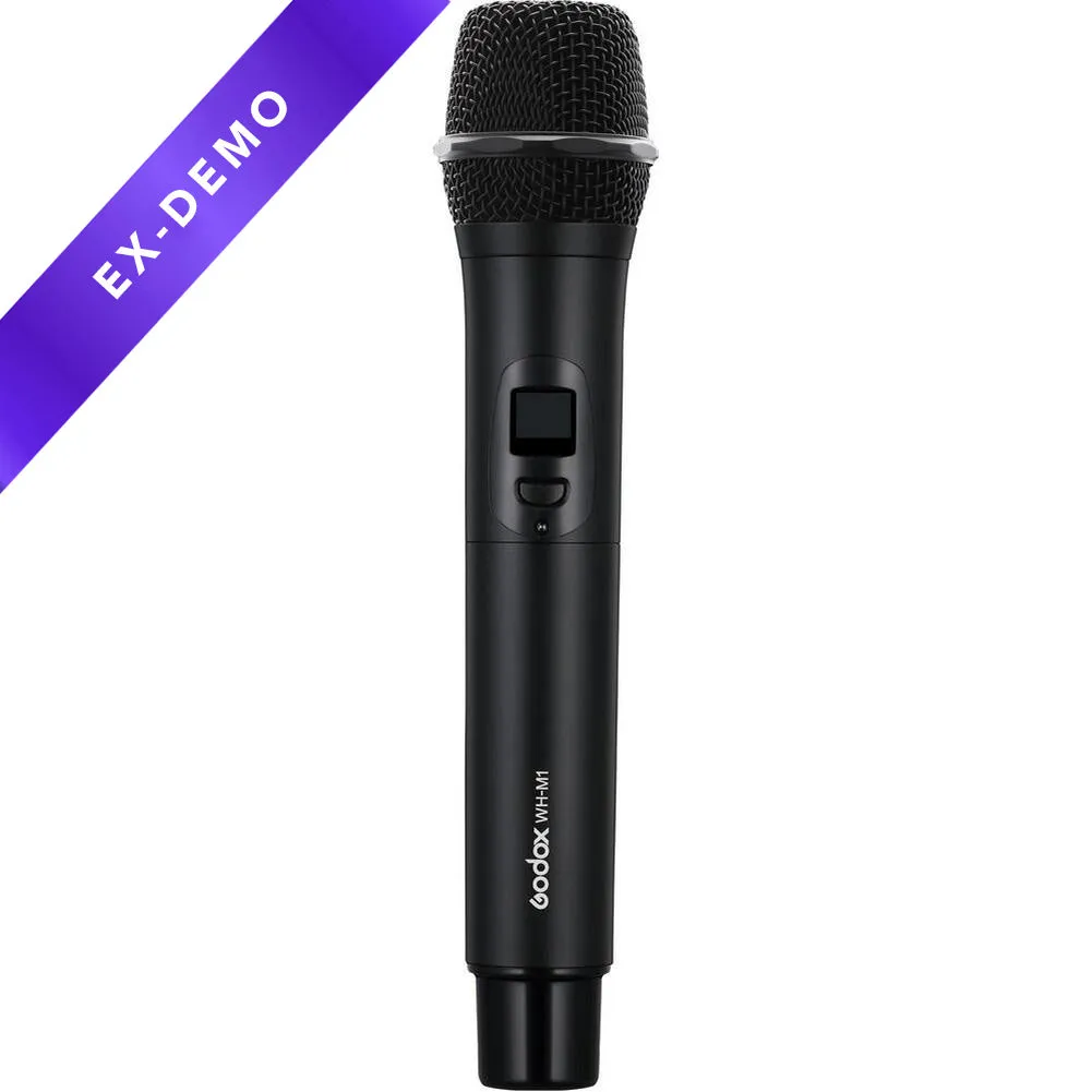 Godox WH-M1 Wireless Handheld Transmitter Microphone (DEMO STOCK)