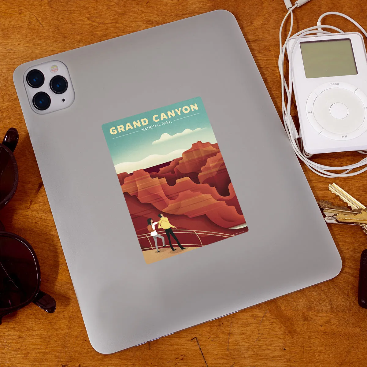 Grand Canyon National Park Arizona State Travel Vinyl Sticker