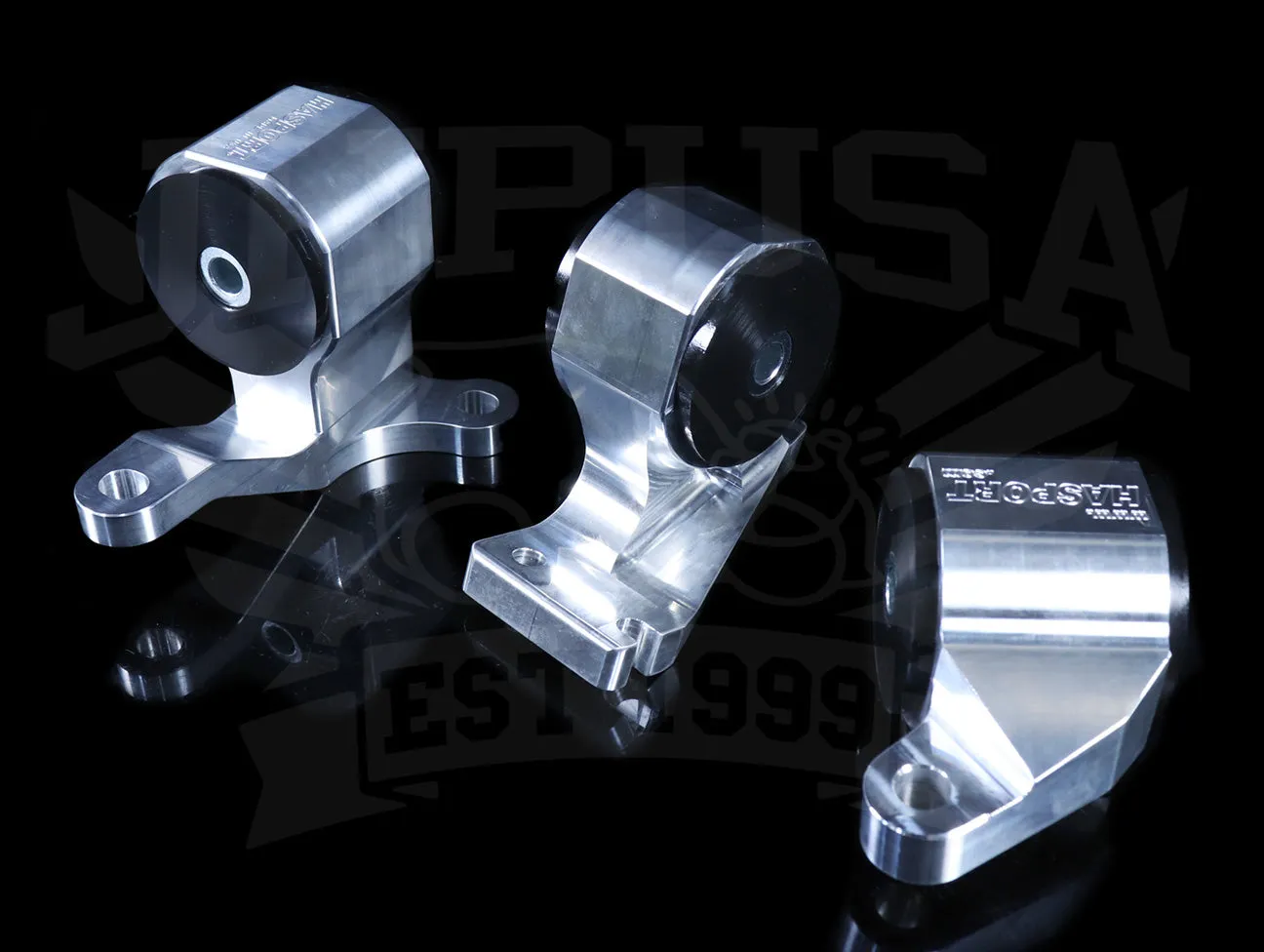 Hasport Billet Replacement Mounts - 88-91 Civic / CRX SiR (EF8/EF9)