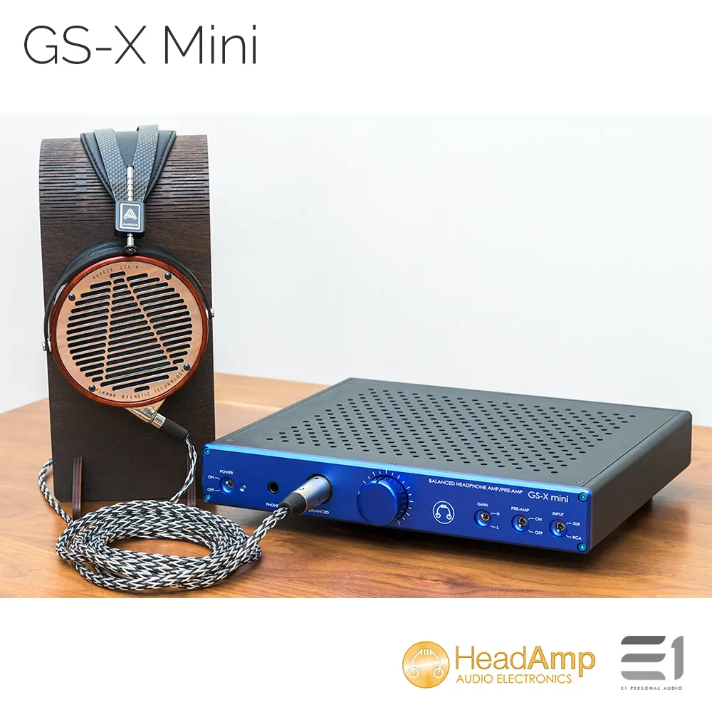 HeadAmp GS-X mini Balanced Headphone Amplifier/Pre-Amp