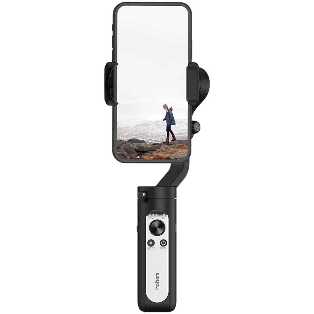 Hohem iSteady X2 3-Axis Smartphone Gimbal Stabilizer 10h Runtime with Wireless Remote Face and Object Tracking